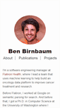 Mobile Screenshot of bbirnbaum.com